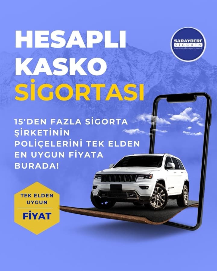 Comprehensive Car Insurance (Kasko) Kampanya Afişi